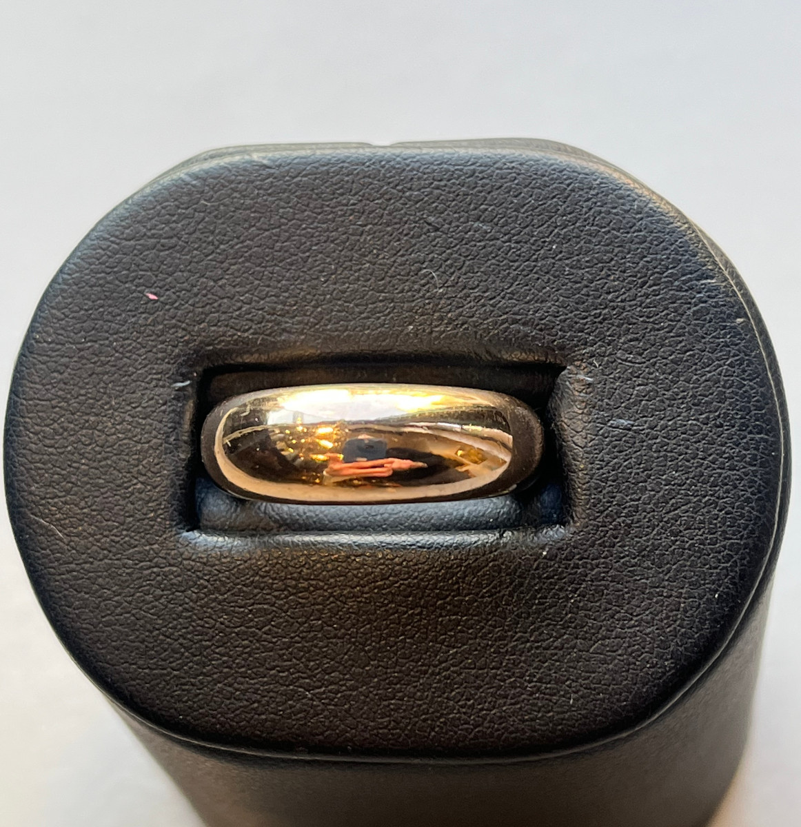 BAGUE JONC EN OR ROSE 18 CARATS. XXè