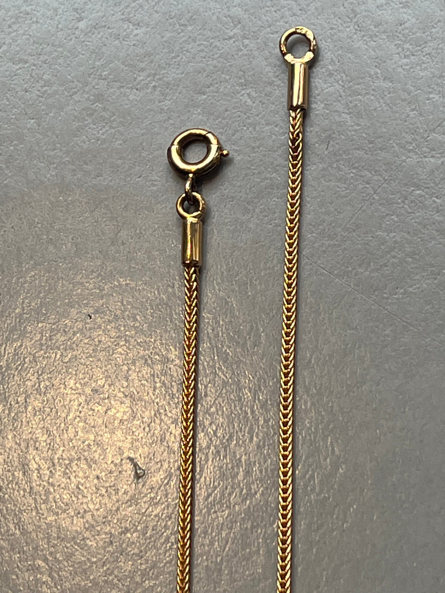 18-carat Rose Gold Cross.-photo-1