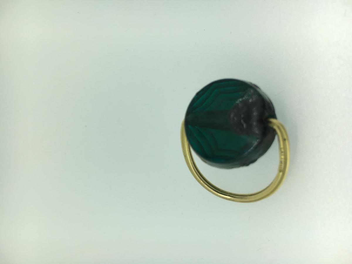 RENE LALIQUE,bague or,modéle épis.-photo-5