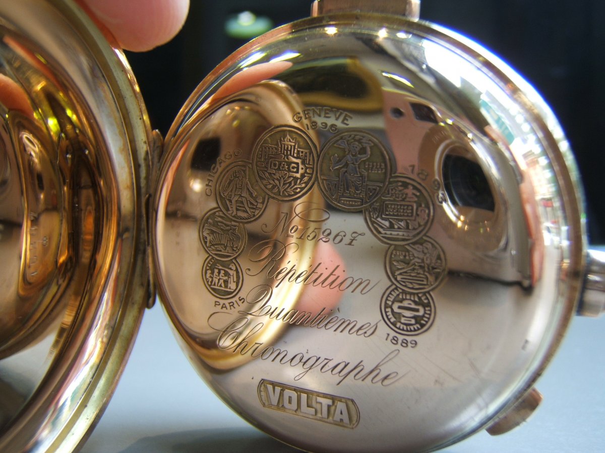Chrono Soap Watch, Minute Ring, Moon Phases.-photo-2