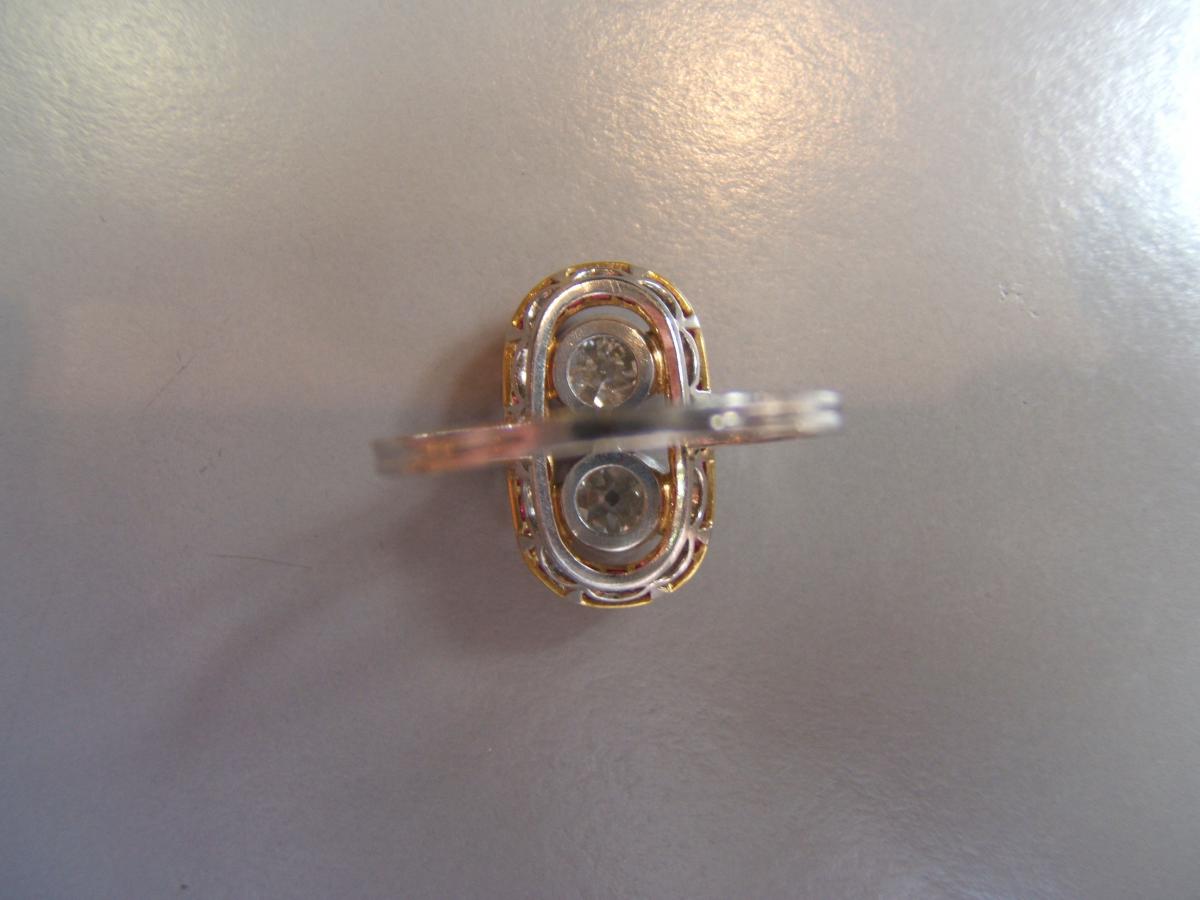 Bague diamants vers 1910-1920-photo-1