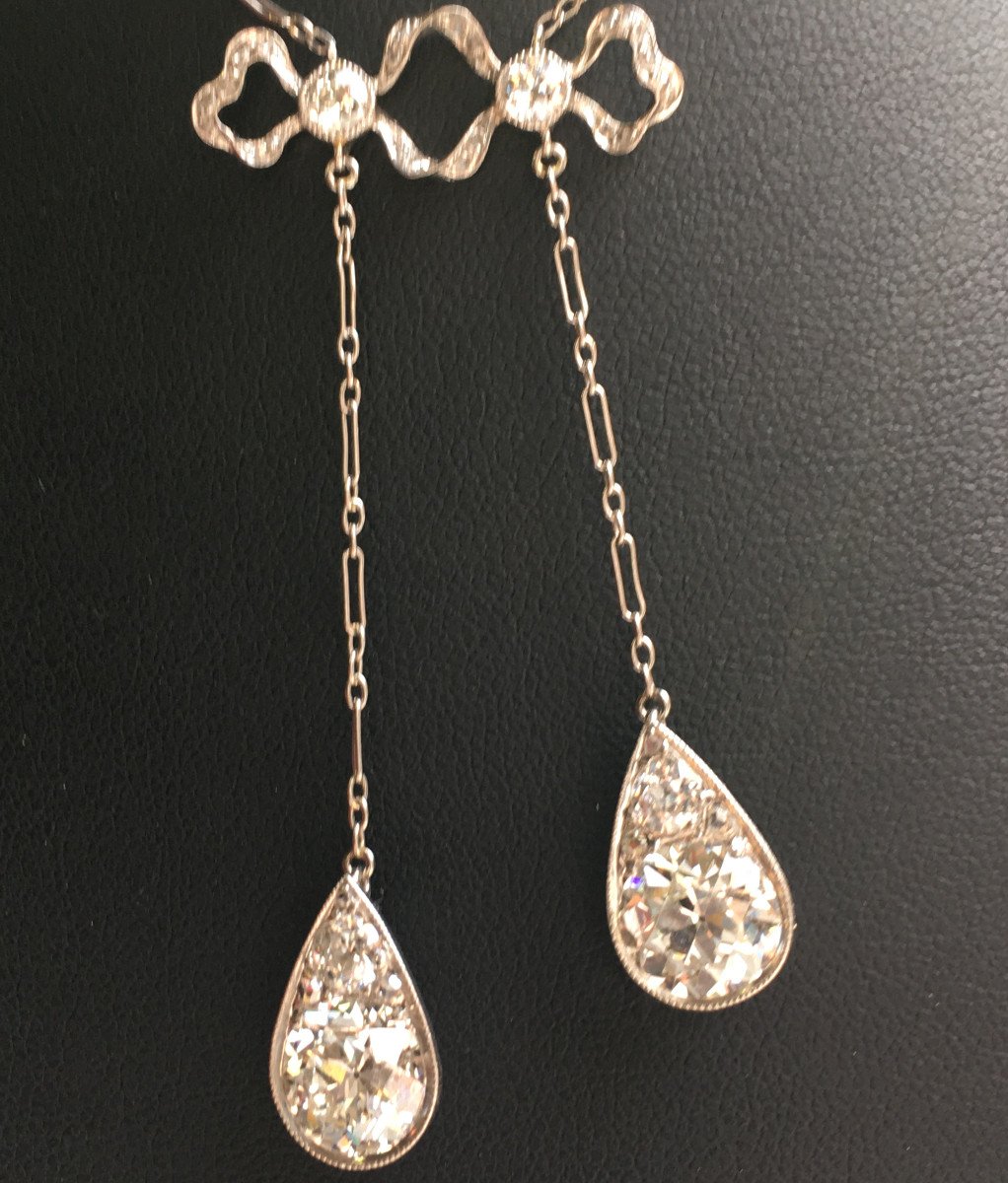 Collier,pendentif en diamants,vers 1910.-photo-6