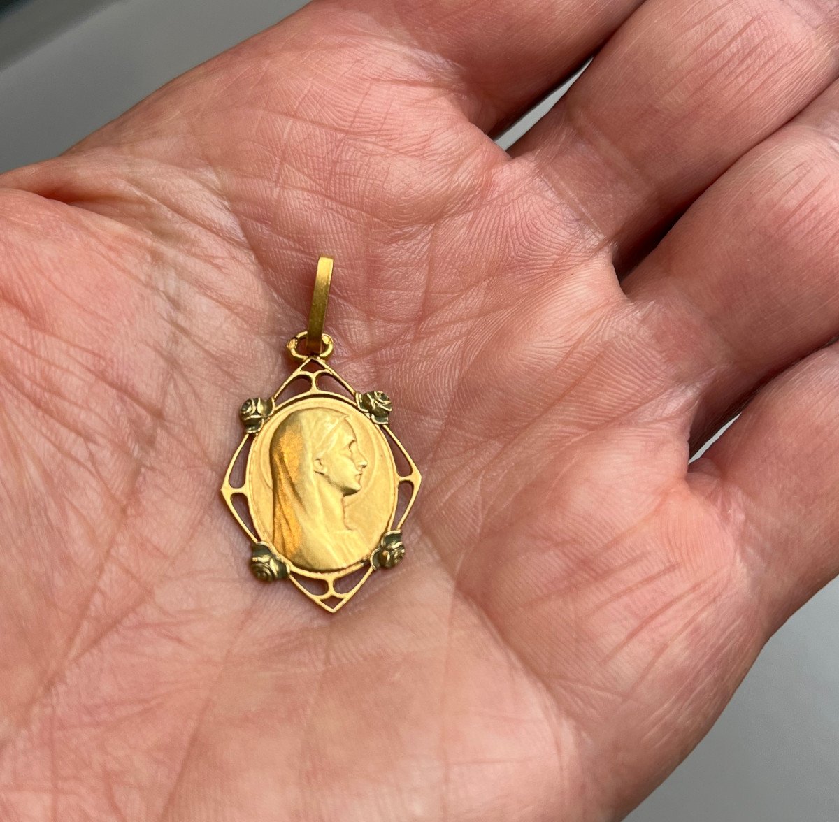 Ancient Gold Medal, "virgin"-photo-4