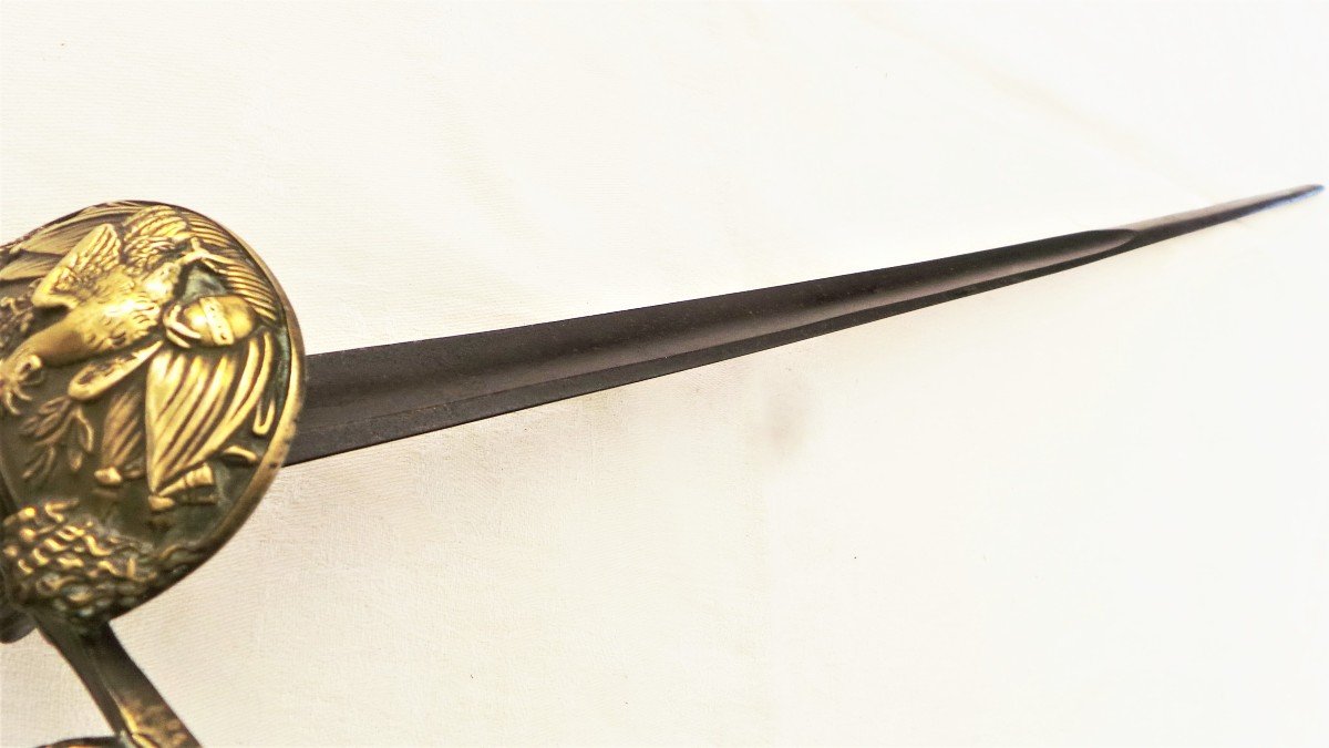 National Guard Officer's Sword - July Monarchy - Mod 1817-photo-2