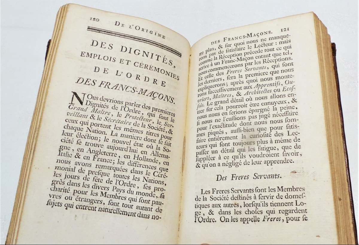 LIVRE " LES MACONS ECRASES" DE 1762-SUITE DU LIVRE "L'ORDRE DES MACONS TRAHI "-photo-4