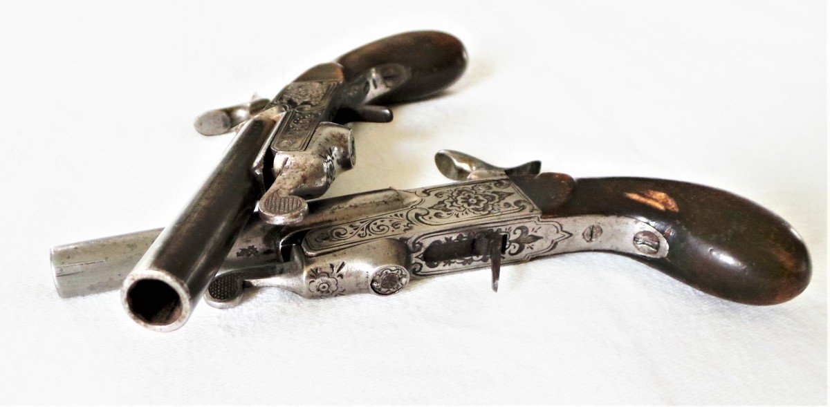 Pocket Pistols - St-etienne- II Empire-xix°