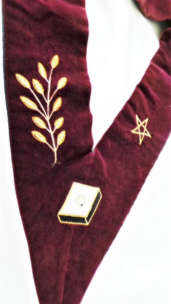 14th Degree Officer's Collar With Jewel-photo-2