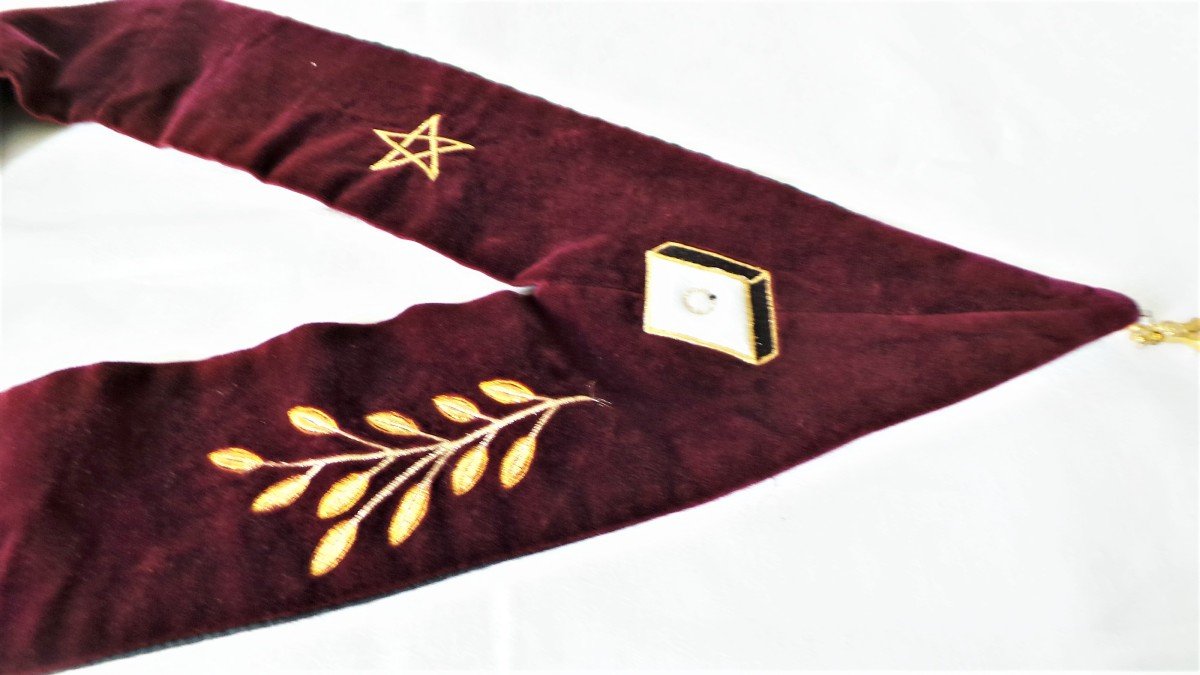 14th Degree Officer's Collar With Jewel-photo-3
