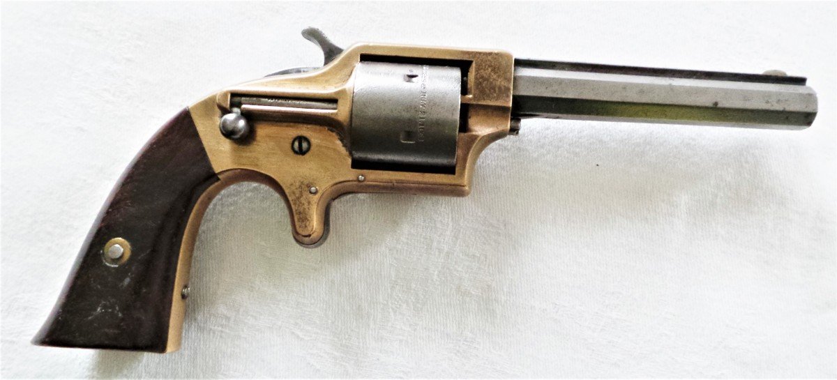 Usa-unusual Revolver "plant" -1860 - N° 4944 On 20000 Copies-photo-2