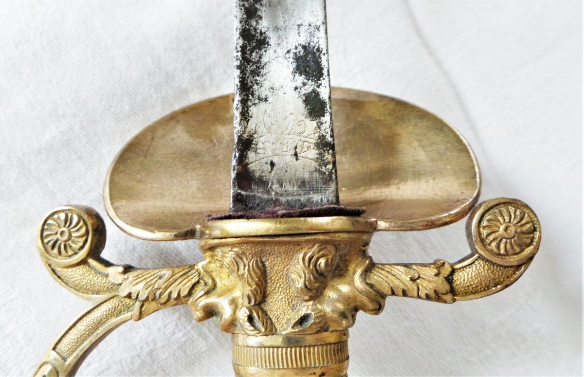 EPEE D'OFFICIER SUPERIEUR D'ETAT MAJOR - EMPIRE/RESTAURATION-photo-1