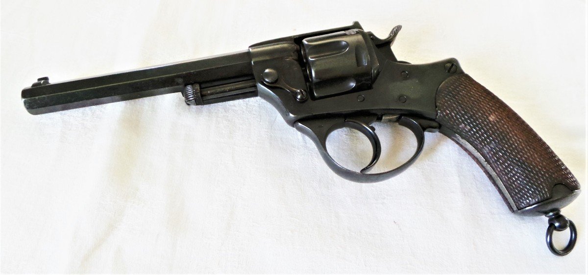 REVOLVER D'ORDONNANCE  " GLISENTI BRESCIA " MOD 1872 - CHAMELOT/DELVIGNE -ITALIEN-photo-2