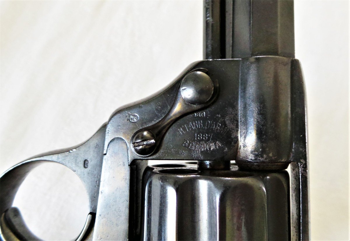 REVOLVER D'ORDONNANCE  " GLISENTI BRESCIA " MOD 1872 - CHAMELOT/DELVIGNE -ITALIEN-photo-4