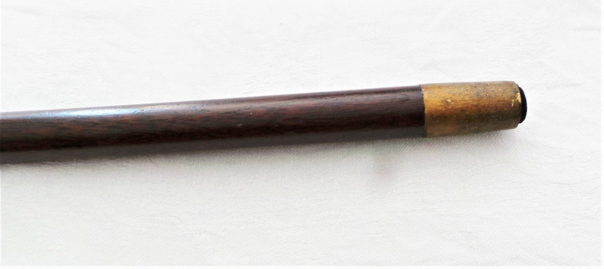 Cane With Pommeau - Firm Hand Holding A Roll - XIX°-photo-4
