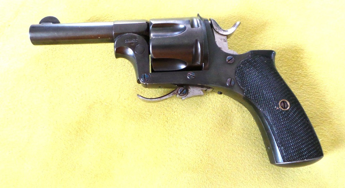 Revolver “le Mignon” By Charles Galand (1832-1900) 19th Century