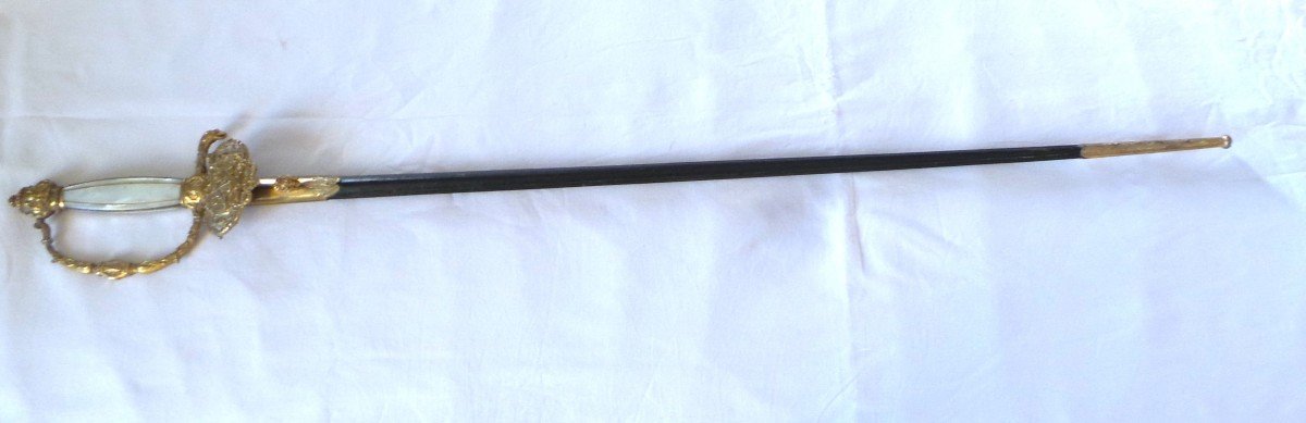 II° EMPIRE - EPEE D'OFFICIER SUPERIEUR MAGISTRAT DE JUSTICE ET ADMINISTRATION JUDICIAIRE-XIX°-photo-3