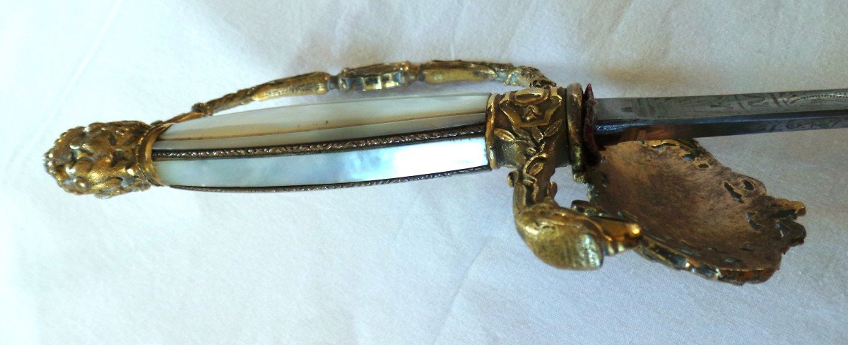 Ii° Empire - Senior Officer's Sword Magistrate Of Justice And Judicial Administration - 19th Century-photo-5