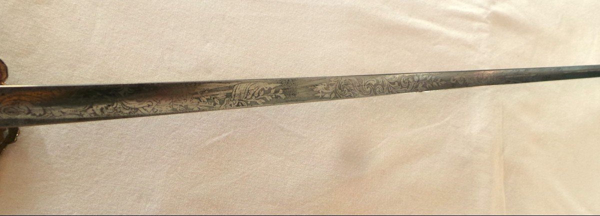 Ii° Empire - Senior Officer's Sword Magistrate Of Justice And Judicial Administration - 19th Century-photo-7