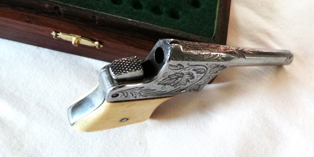 PISTOLET REMINGTON -" VEST POCKET " - 22 SHORT -1860-1870- XIX°-photo-2
