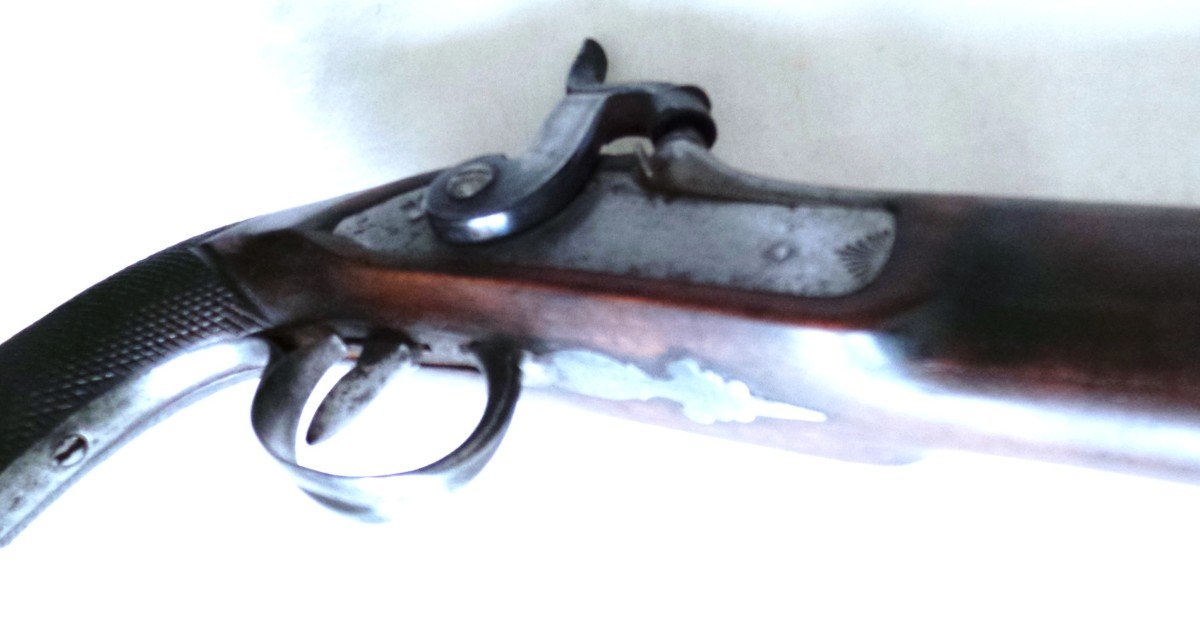 Officer's Pistol Circa 1830 - Cal: 15 Mm - 19th Century-photo-2