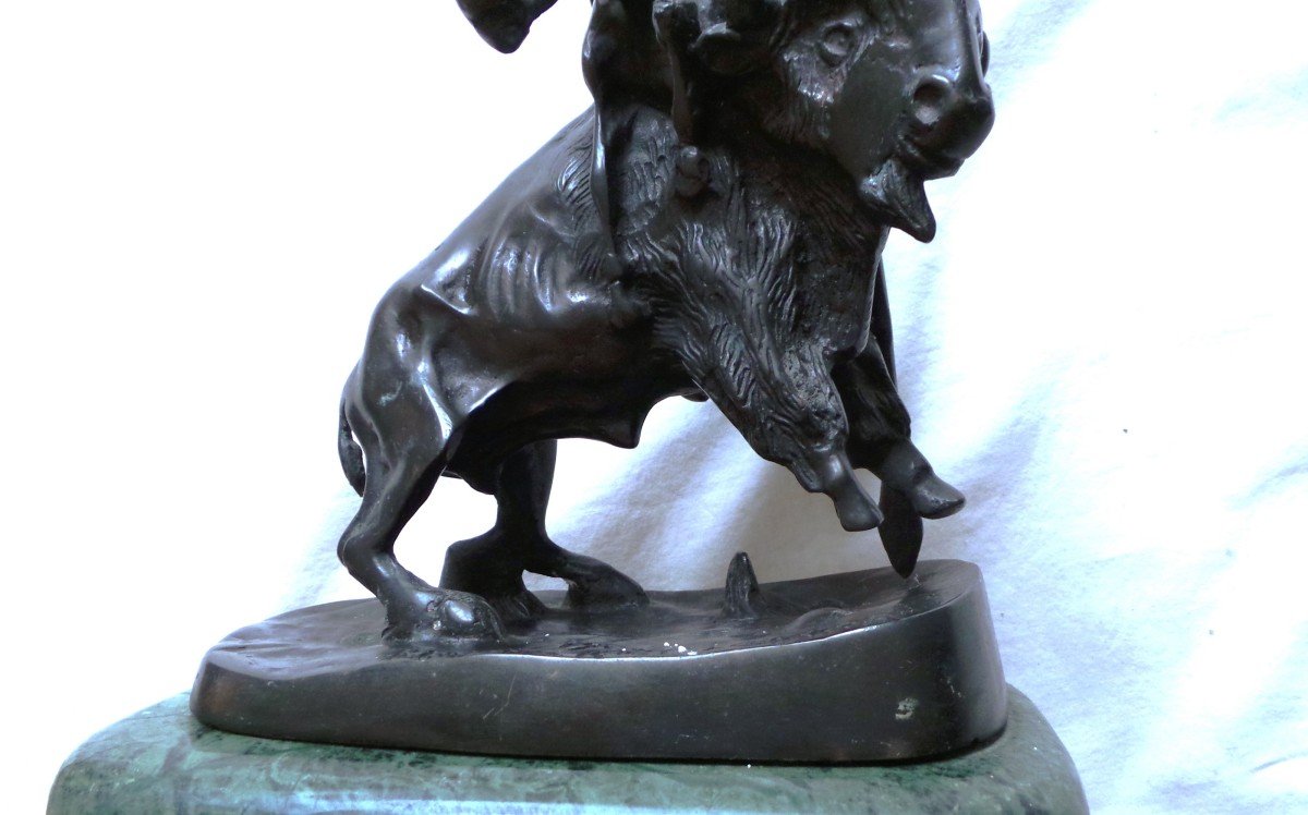 “buffalo Horse” By Frederic Remington (usa -1861-1909)-photo-6