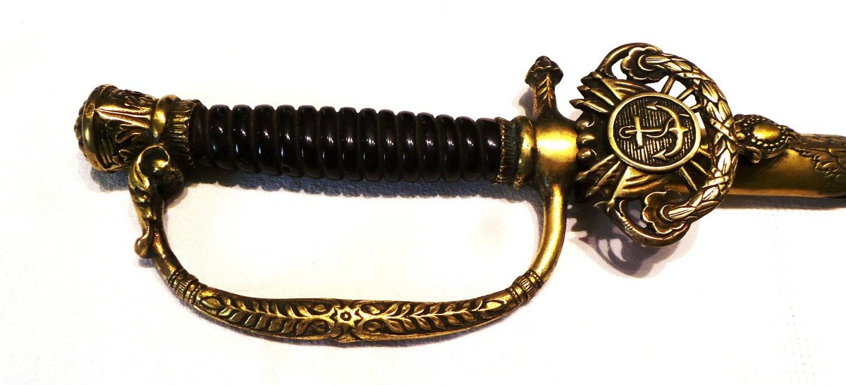 EPEE D'OFFICIER DE MARINE-photo-1