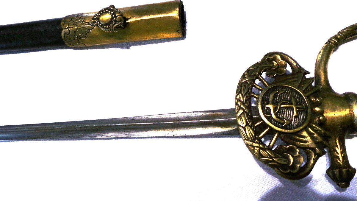 EPEE D'OFFICIER DE MARINE-photo-4