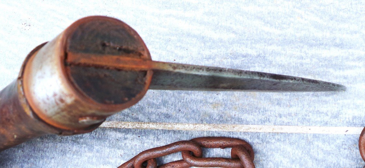 JAPON - KUSARIGAMA - EPOQUE EDO - 1603-1868 - XVII°-XVIII°-XIX°-photo-3