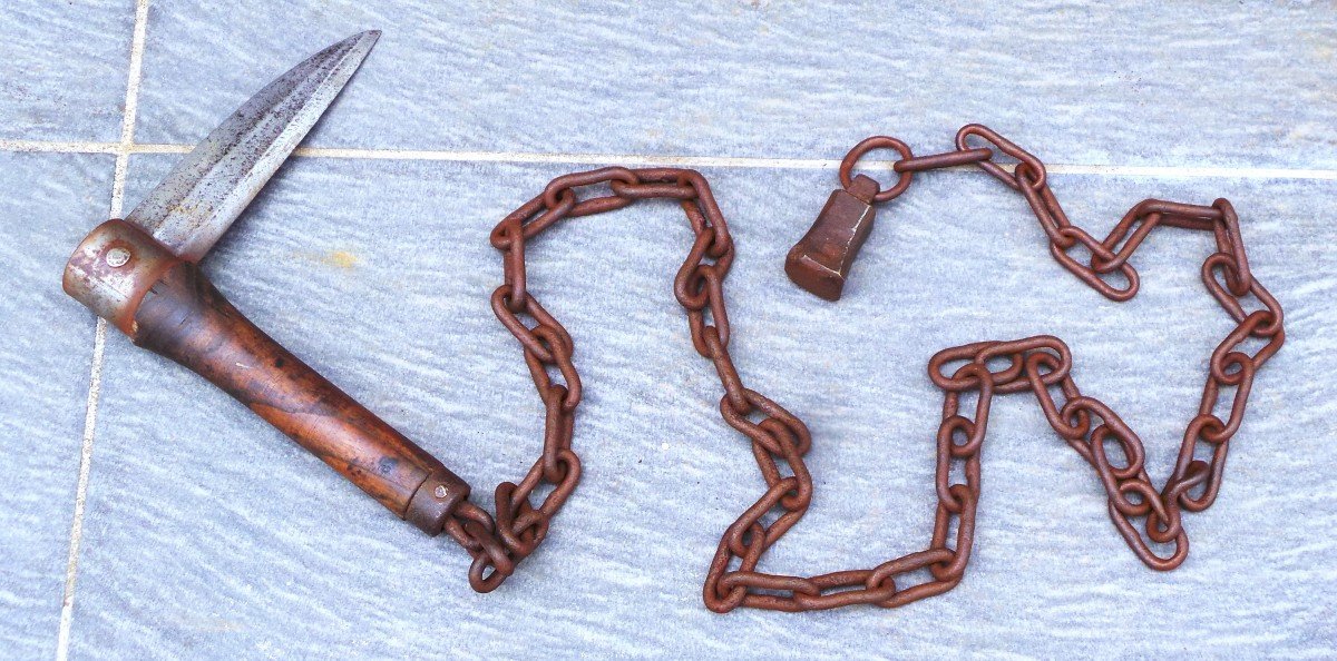 JAPON - KUSARIGAMA - EPOQUE EDO - 1603-1868 - XVII°-XVIII°-XIX°