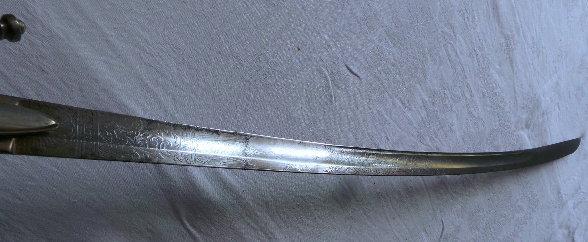 Senior Officer's Saber With Silver Mounted - Directory - Consulate - Empire - 18th Century - 19th Century-photo-8