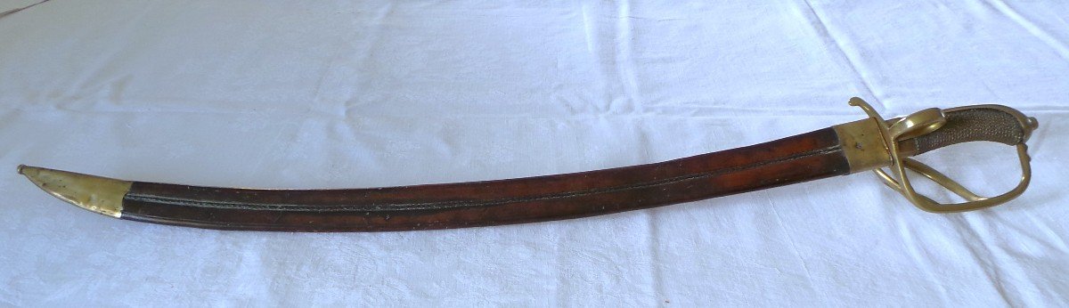 Berne-suisse Grenadier Sabre With Scabbard - Bear Marking - XVIII° - -photo-2