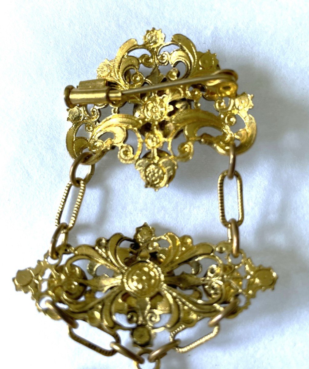 Shaking Brooch Early 20th Century-photo-2