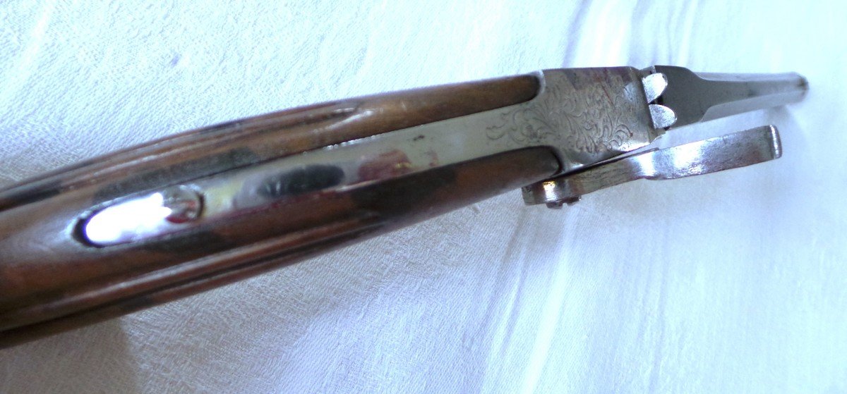 Gastine Renette Type Shooting Pistol - 2nd Empire - 19th-photo-6