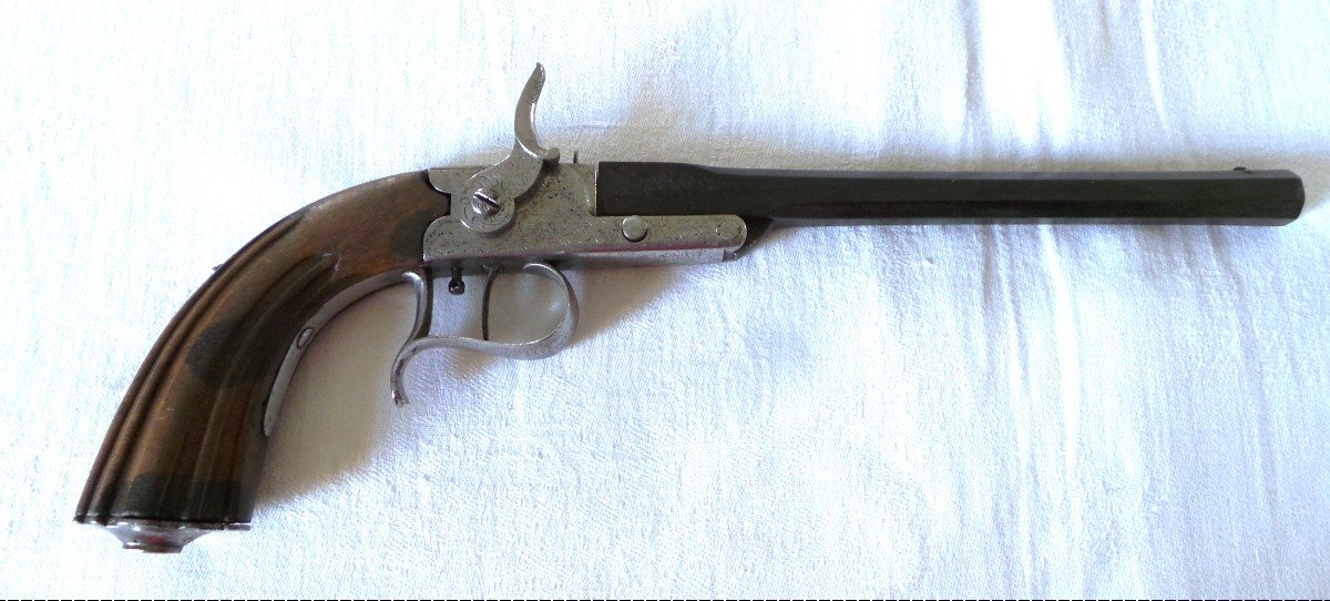 Gastine Renette Type Shooting Pistol - 2nd Empire - 19th