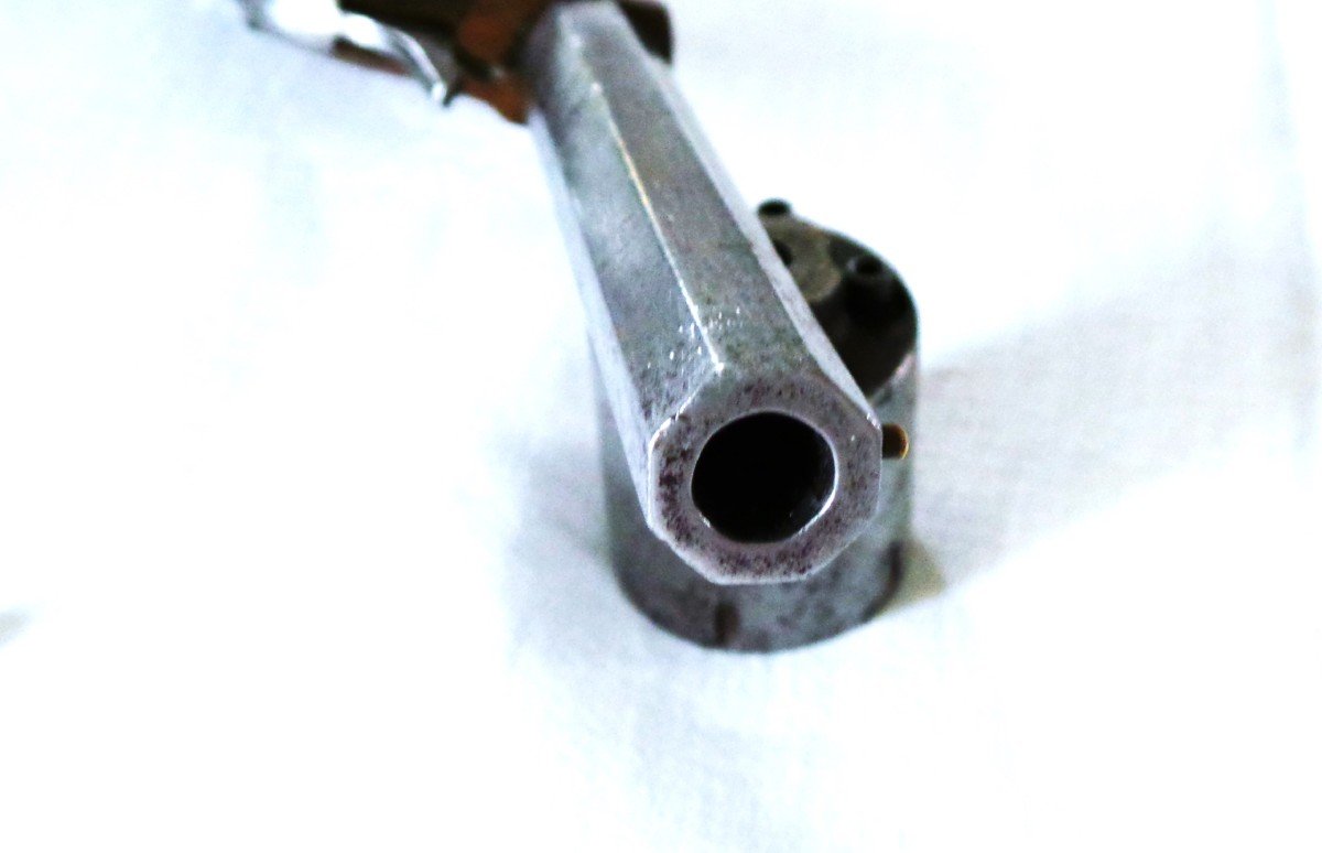 Revolver "whitney - Haven" Two Trigger -cal 32 - "1852-1854" - N°90/600 - Usa - 19th Century-photo-7
