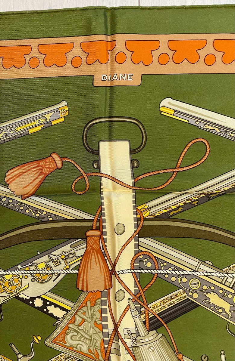 "diane" Illustrated By Henri De Linares In 1972 For The "h" House In Paris-photo-3