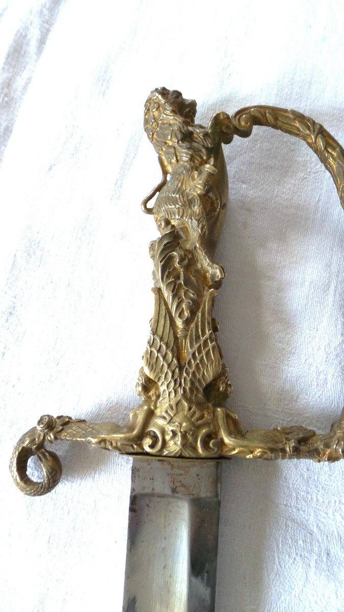 Officer's Sabre - 19th Century - Mark Of "samuel Hoppe (1827 - 1885) Solingen-mercheid-photo-4