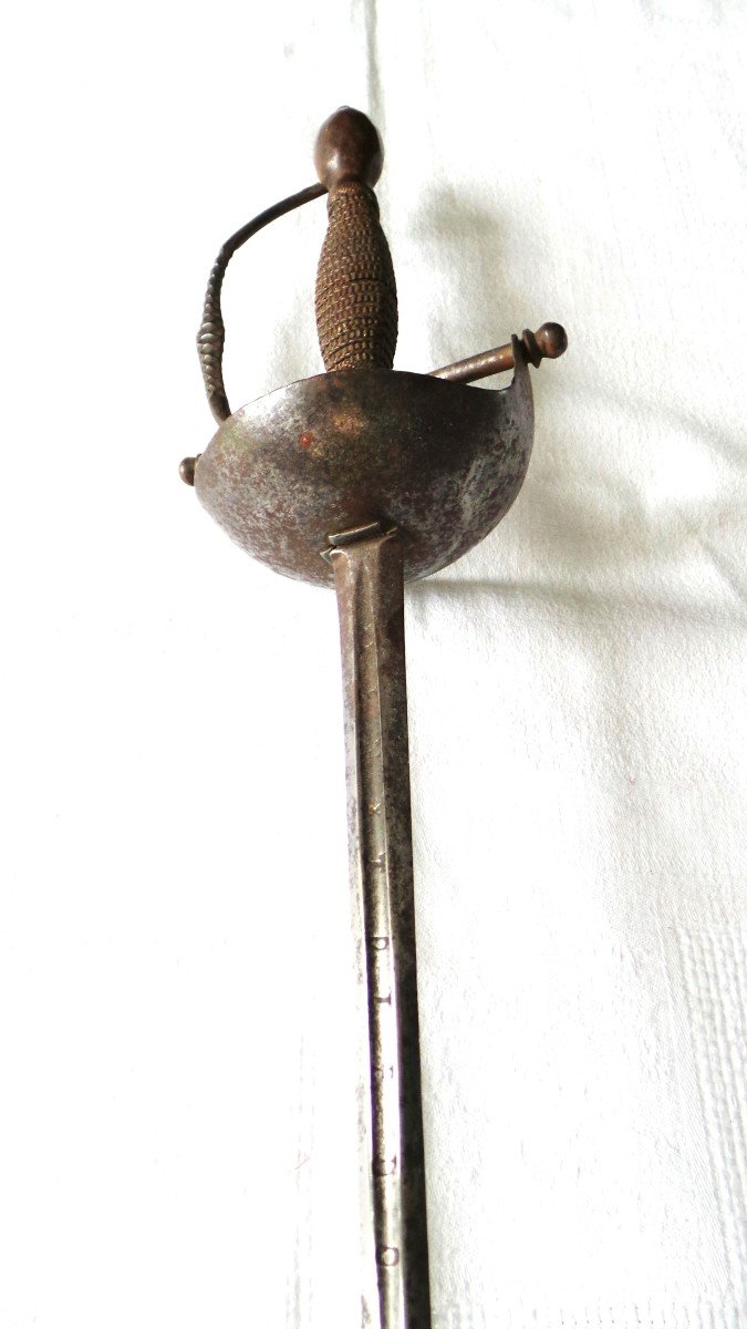  Taza Rapier - 17th Century - Spain - Toledo - -photo-1