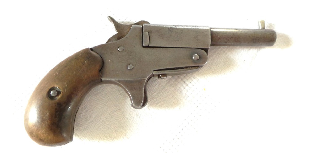 Pocket Pistol With Pin And Tilting Barrel - 19th Century-photo-3