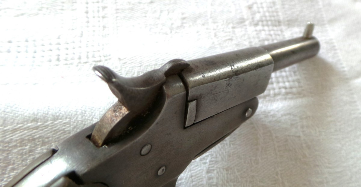 Pocket Pistol With Pin And Tilting Barrel - 19th Century-photo-4