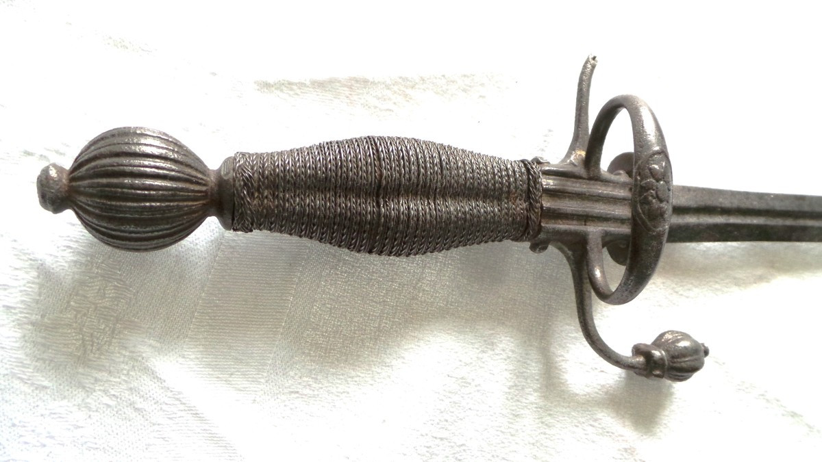 Ring Dagger Called Left Hand - Louis XIII° - Louis XIV° - XVII°-photo-2