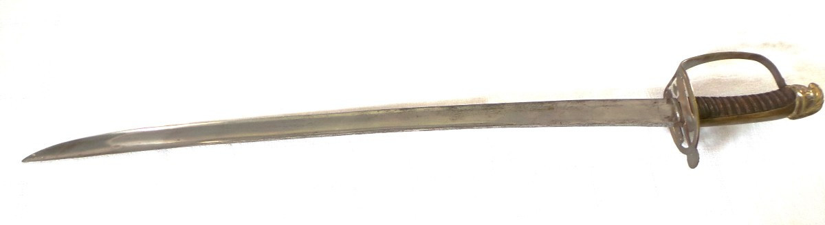 18th C. - National Volunteer Saber - Officer Model - Revolutionary Period 1792-photo-2