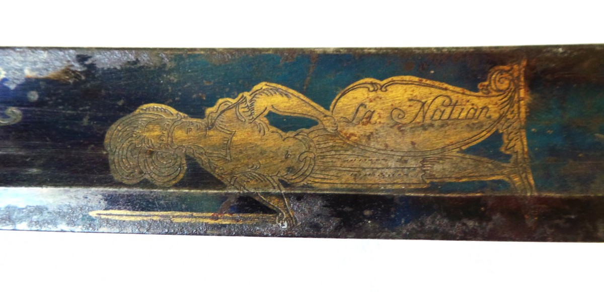 SABRE DES VOLONTAIRES NATIONAUX -1789- XVIII°- EPOQUE REVOLUTIONNAIRE-photo-3
