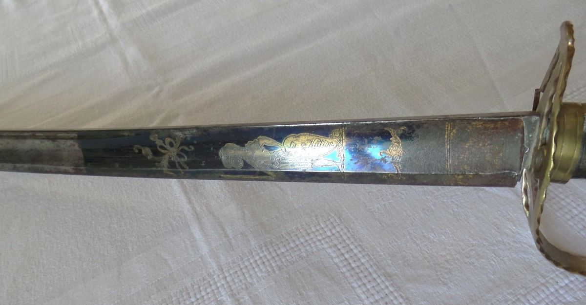 SABRE DES VOLONTAIRES NATIONAUX -1789- XVIII°- EPOQUE REVOLUTIONNAIRE-photo-4