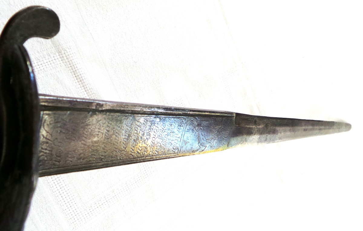 EPEE -FORTE & COURTE -MANUFACTURE ROYALE D'ALSACE - 1731-1781 - LOUIS XV° - XVIII°-photo-4