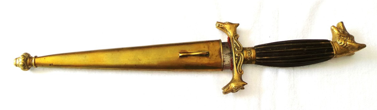 2nd Empire - 19th C Louvetier Dagger-photo-1