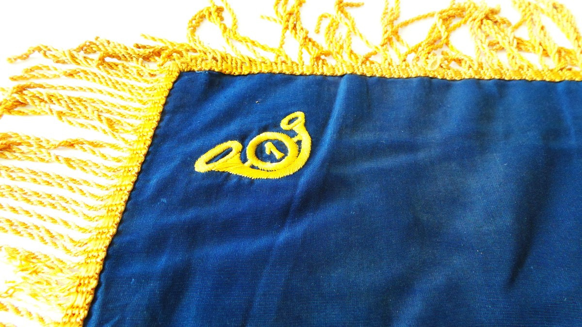 Pennant Of The 21st Battalion Of Foot Chasser - 1855 To 1963 - 19th-20th Century-photo-3