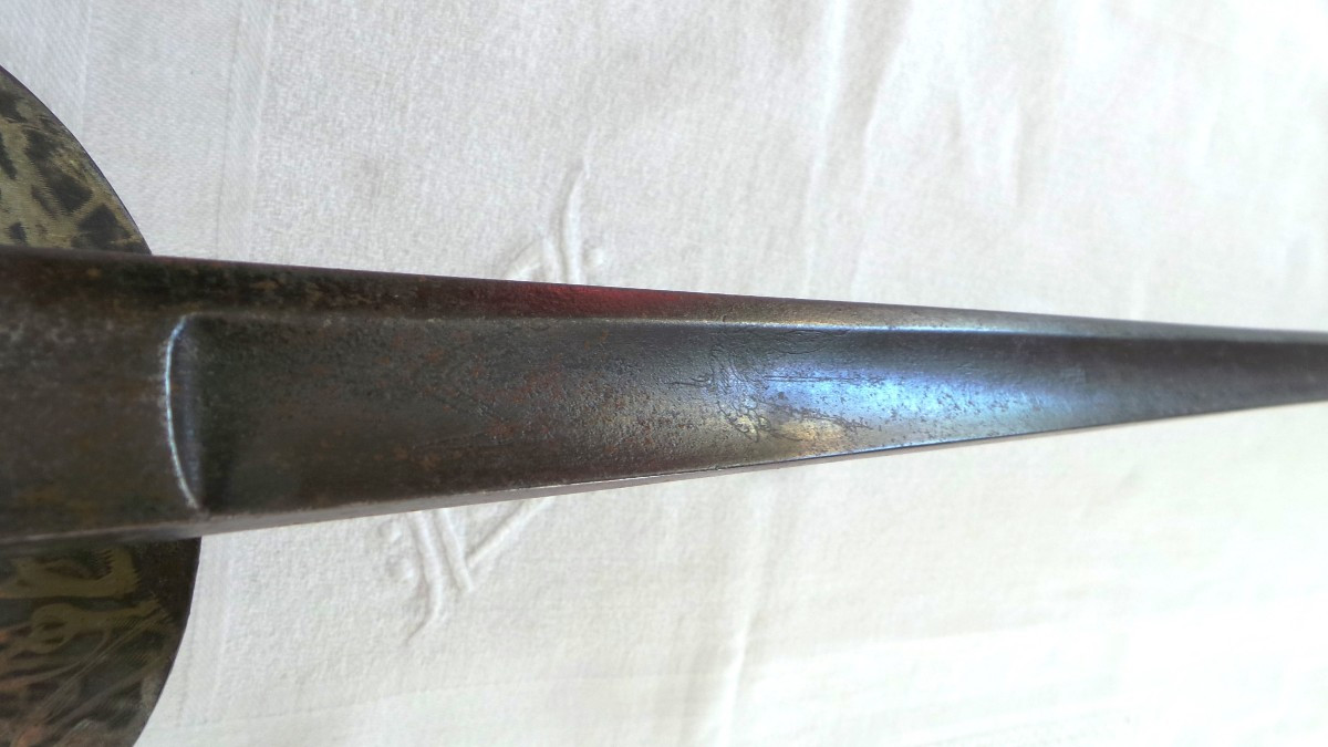 EPEE - MONARCHIE DE JUILLET- D'OFFICIER DE LA GARDE NATIONALE - MOD 1817 - XIX°-photo-3