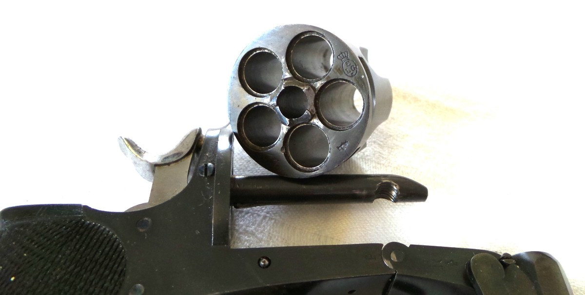 Revolver "galand" Model "le Mignon" - Cal 380 - 19th C.-photo-3