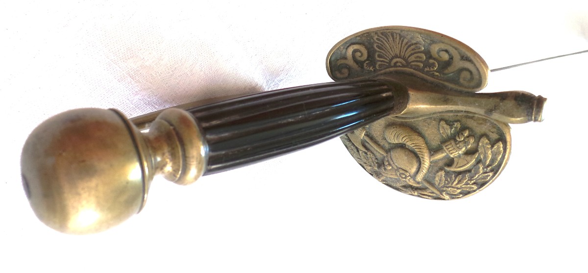 Sword - Mod 1816 - Firefighter Officer - Restoration Period - 19th Century-photo-3
