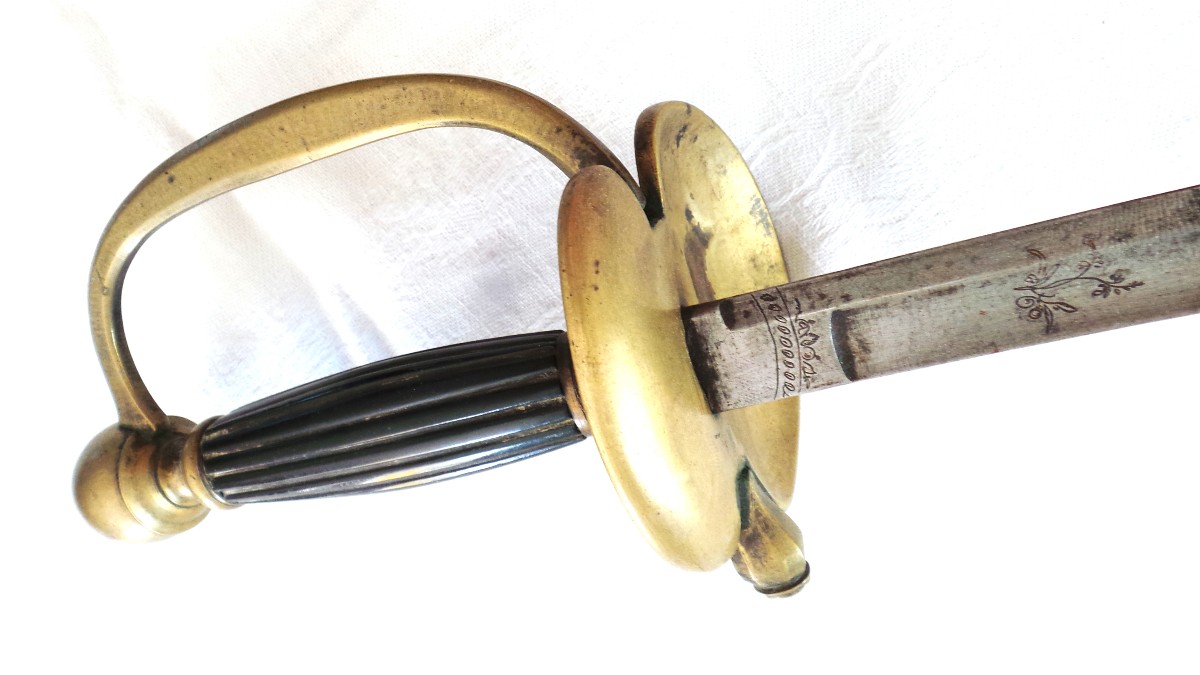 Sword - Mod 1816 - Firefighter Officer - Restoration Period - 19th Century-photo-4